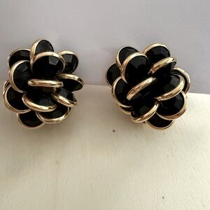 Rare Vintage Swarovski Crystal Cluster Earrings